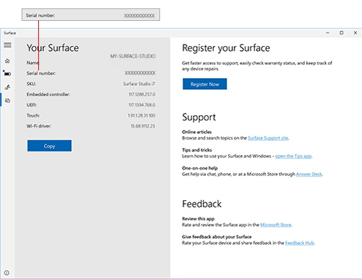 Surface Pro Serial Number Check